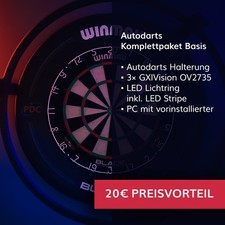 Autodarts Komplettpaket - Halterung + Lichtri...