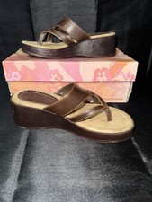 Mudd Platform Wedge Sandals Size 7