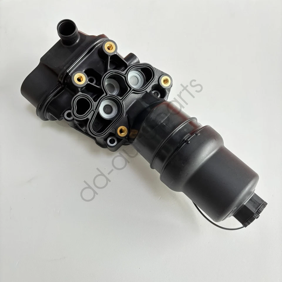 Engine Oil Filter Housing W/Gasket For Audi A3 A4 TT VW Golf GTI Passat 2005-15 Foto 4 de 4