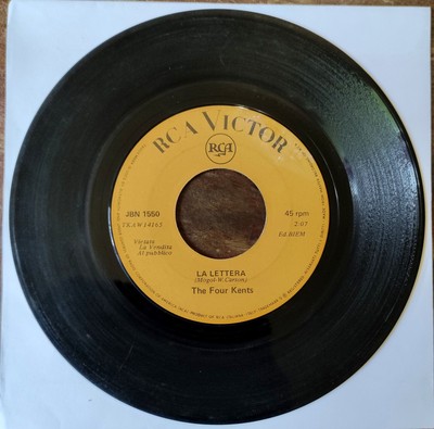 The Four Kents SEI LONTANA LETTERA '68 JUKE BOX Vinile RARE Leggere Descrizione 