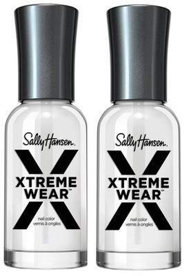 Sally Hansen Xtreme Wear Nail Polish 0.40 FL OZ #109 Invisible 2 PACK