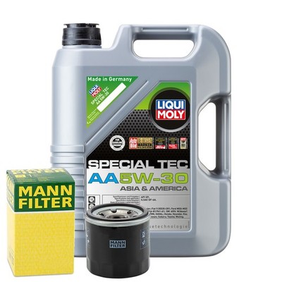 Motoröl 5W30 LIQUI MOLY Special Tec Aa 5L +MANN Ölfilter