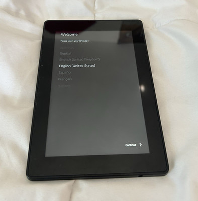 Amazon Fire Series Tablet 8.9in 16GB Wi-Fi Black Amazon Fire Model