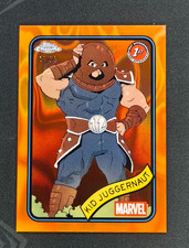 2025 Topps Chrome Marvel #60 KID JUGGERNAUT Orange Refractor /25
