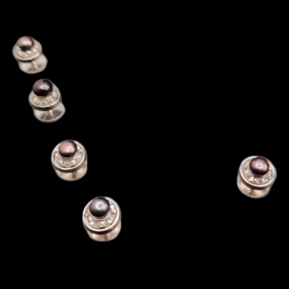 Original Malaysian Borneo Pearl Buttons for Baju Melayu – Elegant Sabah Craft - Image 4 of 4