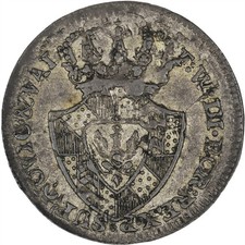 Switzerland (Neuchatel) 1799 1/2 Batzen TONED EF