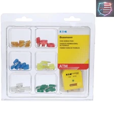 42-Piece ATM Blade Mini-Fuse Kit with Fuse Tester for Reliable Electrical Safety
