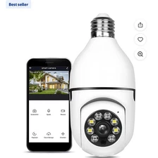 WiFi Smart Camera Lightbulb NEW
