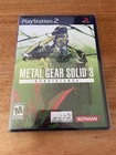 Metal Gear Solid 3: Subsistence (Sony PlayStation 2, 2006) Complete CIB + Tested