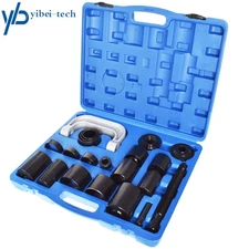 21Pcs Auto Repair Service Removal Ball Joint Press Tool Kit w/Master Adapter Set