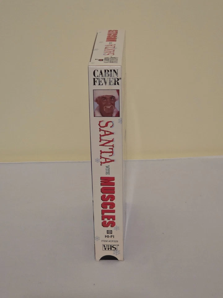 Santa with Muscles VHS. Used. Hulk Hogan. Robin Curtis. Mila Kunis. 1996. - Image 4 of 4