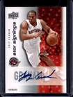 2008-09 Upper Deck Joey Graham Star Signings Auto Autograph #SS-JG Raptors