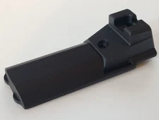 STACCATO P Optic Mount Cover Rear Sight Black Blackout Square Notch Screw Used