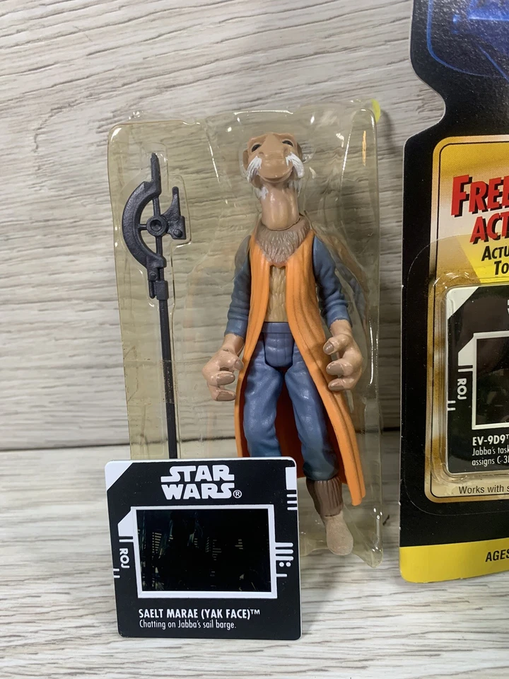 Star Wars Power of the Force 3 Freeze Frame Collection 1 EV-9D9 Leia Yak Face - Imagem 3 de 4