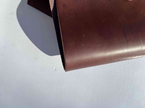 Scampolo pelle a vegetale brandy anilina Pull Up – Sp. 3,8 - Foto 8 di 12
