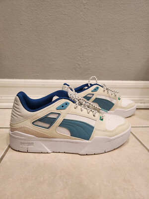 Puma X Final Fantasy 14 FFXIV FF14 Slipstream White & Blue Shoes