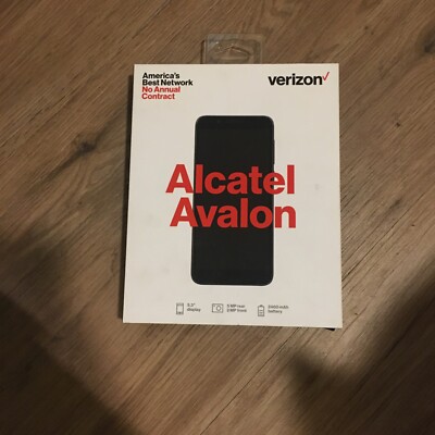 New Verizon Alcatel Avalon  16 GB Gray (Locked to Verizon Prepaid) Smartphone