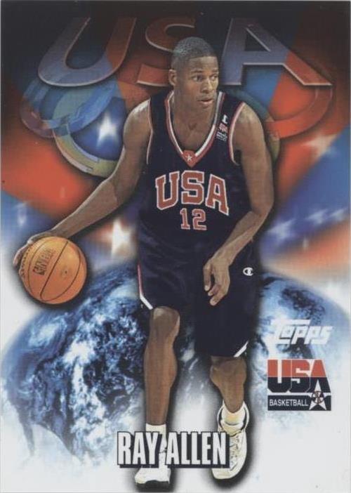 2000 Topps Team USA - Ray Allen #50 - 1 of 1