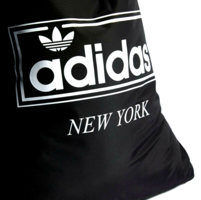 NEW ADIDAS ORIGINALS TREFOIL NEW YORK CITY NYC DRAWSTRING SACK