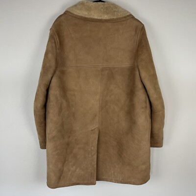 Sawyer Of Napa Suede Spring Lamb Sheepskin Shearling Western Heavy