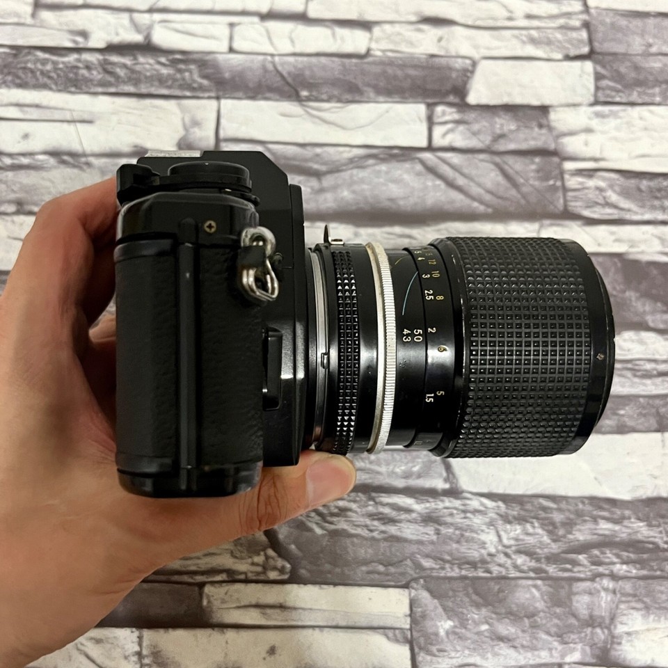 READ : Exc+5* Nikon FE Black Film Camera Ai Zoom Nikkor 43-86mm F/3.5 Lens / JP