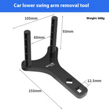 Herramienta de extracción de brazo oscilante inferior automotriz herramienta de separación de cabeza de bola de ahorro de mano de obra