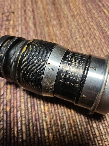 Black Leica Leitz Elmar  90mm f4  