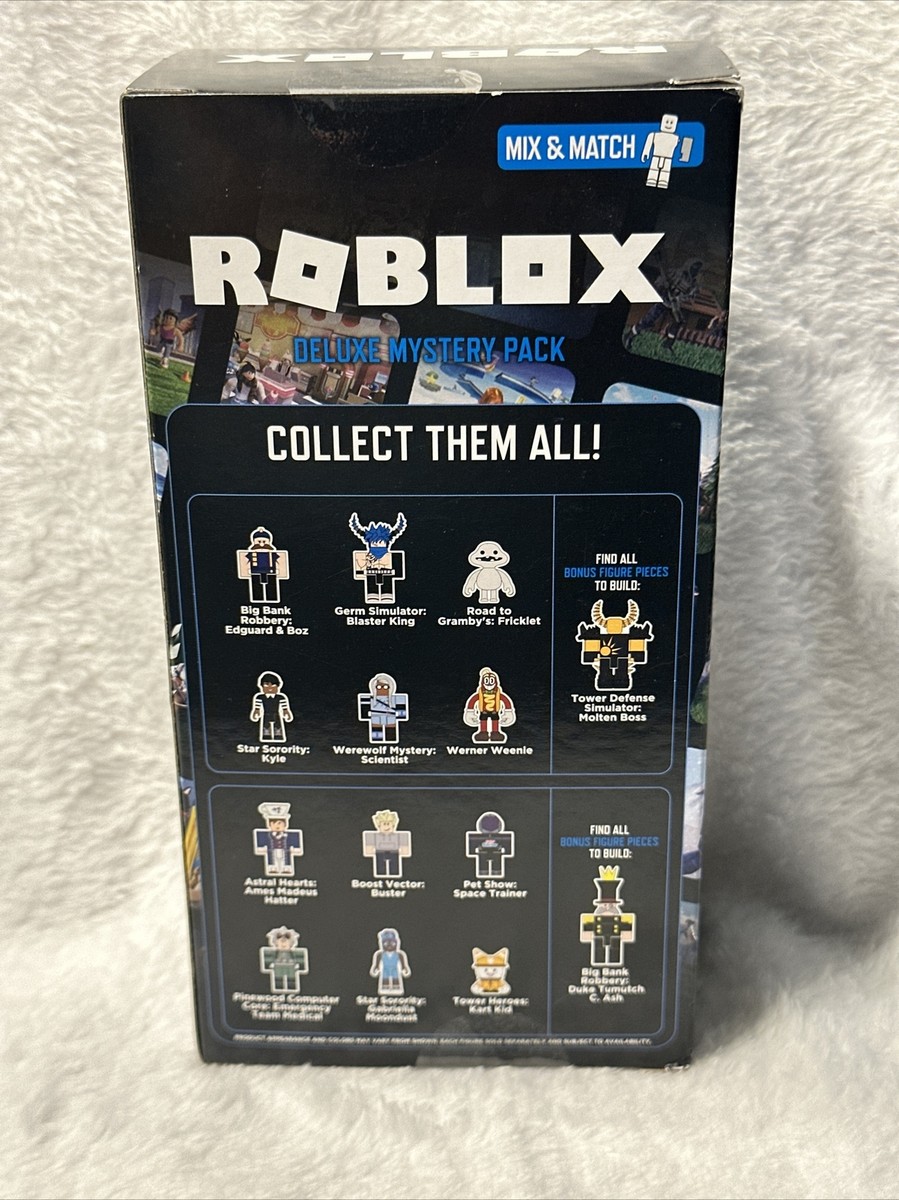 ROBLOX BIG BANK ROBBERY: EDGUARD & BOZ DELUXE MYSTERY PACK SERIES