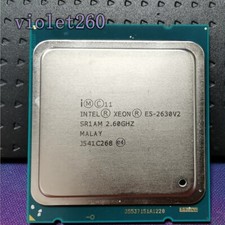 Intel Xeon E5-2630 v2 LGA2011 Servre CPU Processor SR1AM 2.6GHz Six Cores