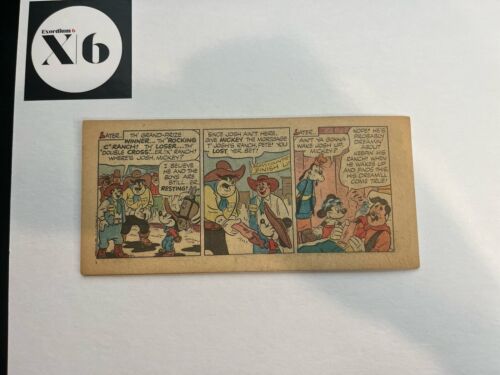 Walt Disney Comic Book 1947 Cheerios Mickey Mouse at the Rodeo / MISSING COVER - Picture 1 of 8