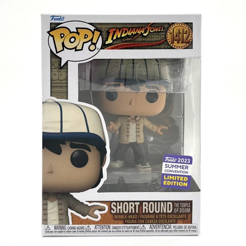 Funko Pop! Indiana Jones Short Round SDCC Funko Web Exclusive 2023 Vinyl Figure
