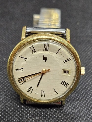 Montre Ancienne LIP Pour Homme - Cadran Plaqué Or - Modèle Vintage F995 - Occasion