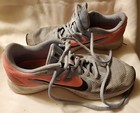 NIKE DOWNSHIFTER CHILDREN'S SIZE 5Y PINK & GRAY RUNNING SHOES - PRE-OWNED — photo 1