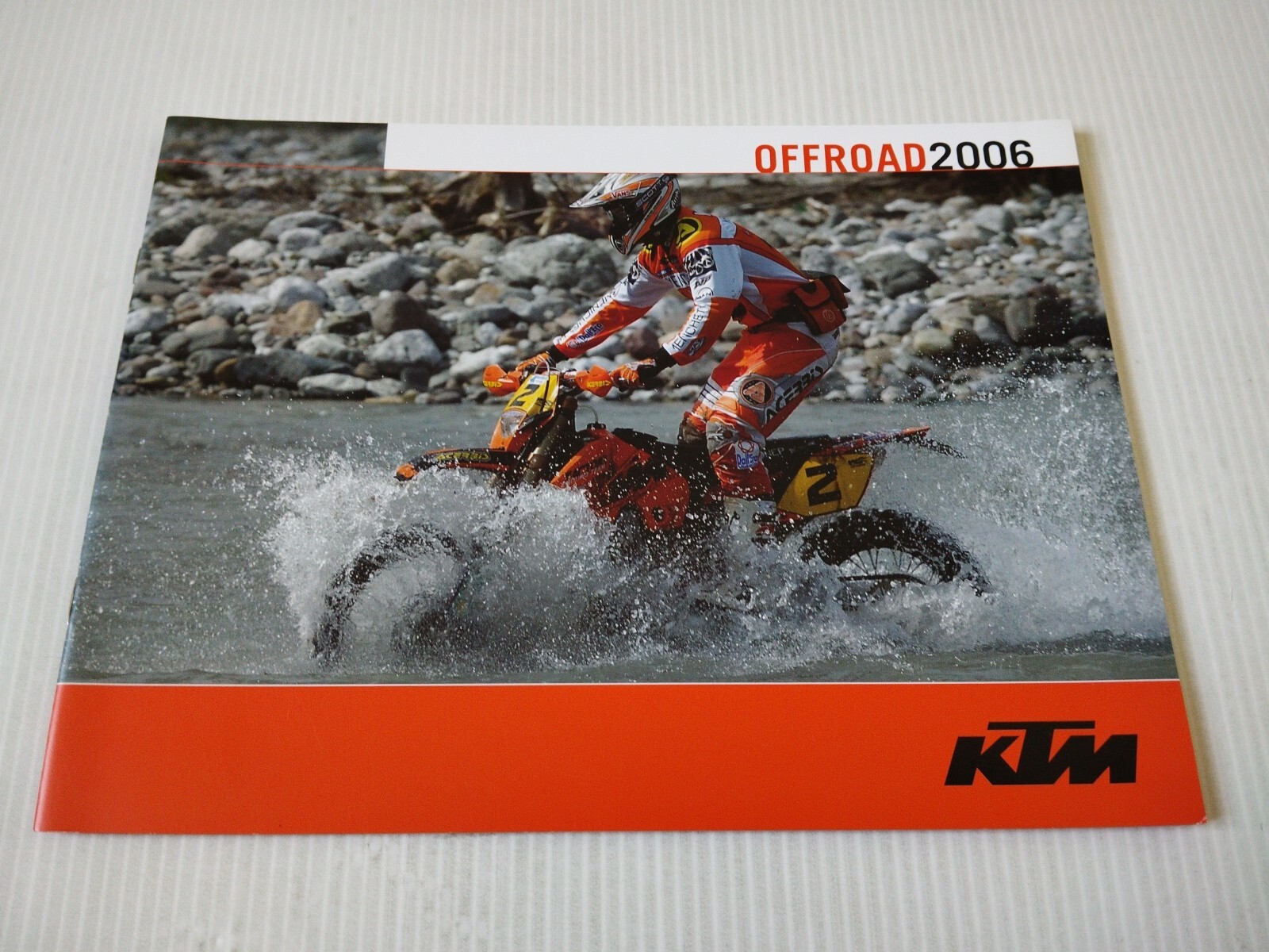 Prospectus KTM Offroad 2006, édition collector papier glacé pour passionnés