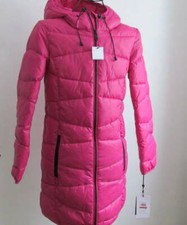 New DKNY Packable Puffer Fuchsia Color Coat S...