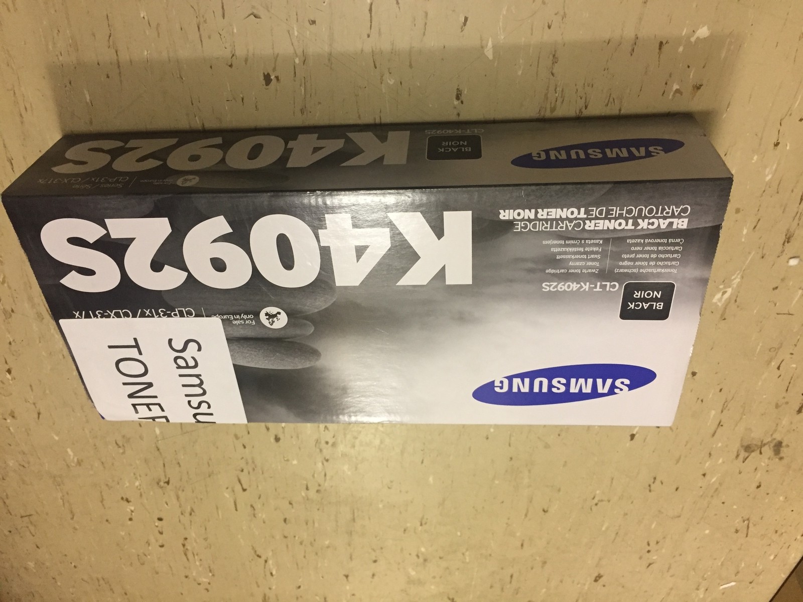 Genuine Samsung CLT-K4092S Black Toner CLP-31x CLX-317x A-