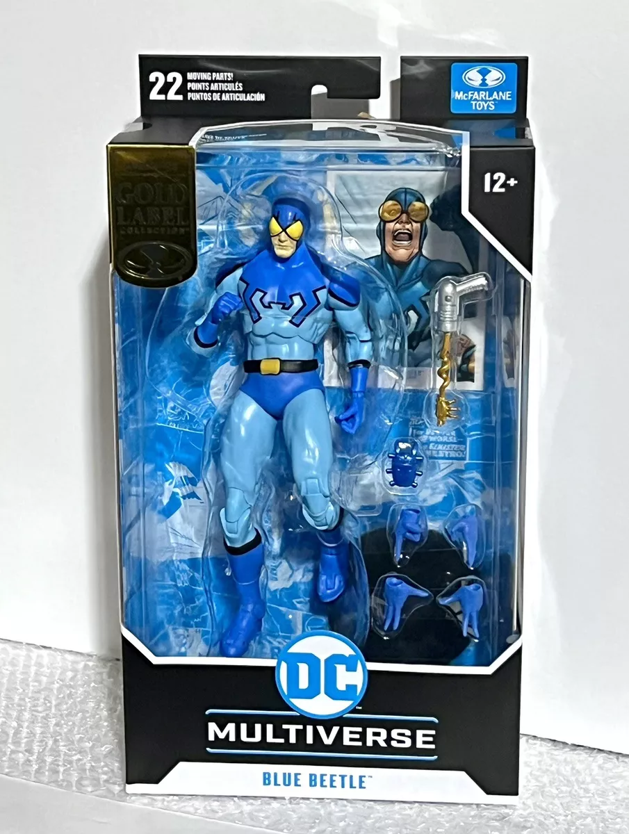  McFarlane - DC Multiverse - Blue Beetle Movie 7 - Blue Beetle  : Toys & Games