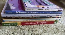 Lot Of 8 Stamping, Cardmaking And Scrapbooking Craft Books