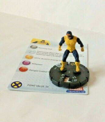 HeroClix MUTATIONS and MONSTERS #002 CYCLOPS MARVEL