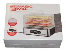 Magic Mill Food Dehydrator Machine MFD-5000 Beef Jerky Maker Sun Drying Preserve