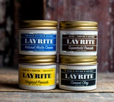 Layrite Deluxe Hair Pomade 4.25 oz - Choose Your Style