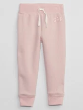 NEW $20 GAP Toddler Girls Light Pink Fleece Jogger Sweatpants Size 2T & 3T