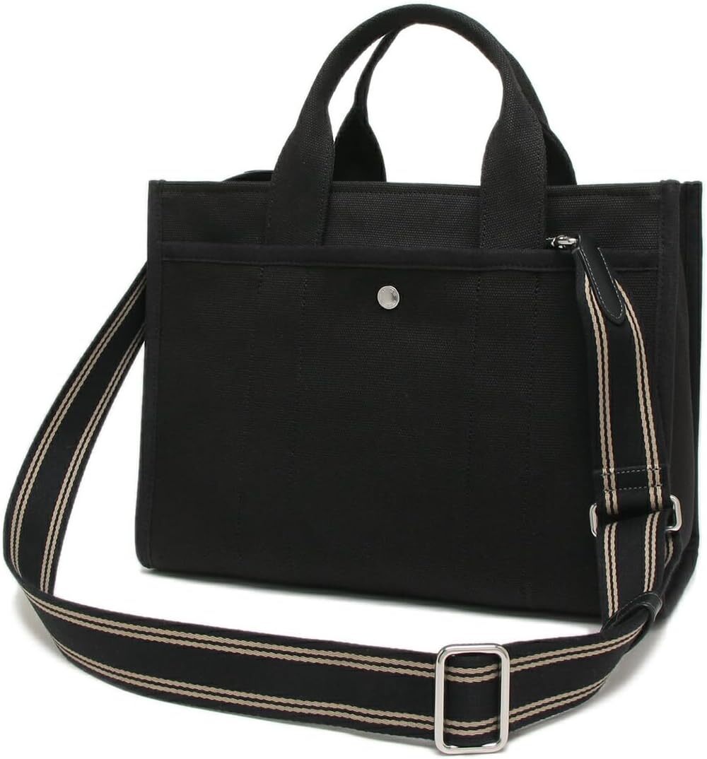 COACH コーチ トートバッグ CP158LHSBL CARGO TOTE Coach] Cargo Tote CP158 LHBLK Black | eBay