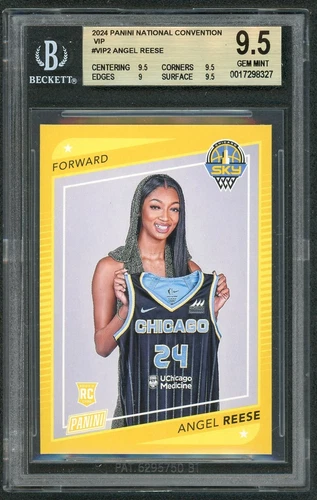 2024 Panini National NSCC VIP Angel Reese RC #VIP2 BGS 9.5