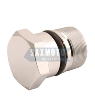 Fork Lock Plugs Chrome Plated Yamaha YDS7 DS7 YR5 R5 Fork Top Cap Bolt Chrome