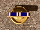 WW2 US MILITARY LAPEL PIN MINI RIBBON BAR DFC Distinguished Flying Cross