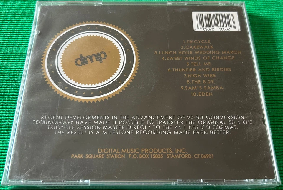 Flim & the BB's - TRICYCLE - rare audiophile DMP 24k Gold CD - GOLD-9000 - NEU! - Bild 2 von 2