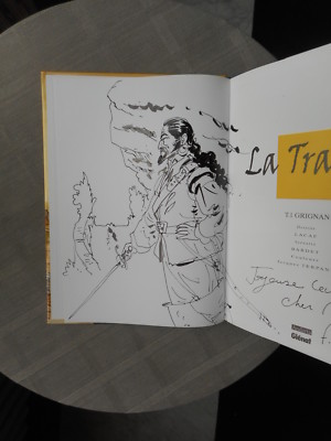 LACAF LA TRAQUE TOME 1 GRIGNAN EO ED ANDARTA AVEC DÉDICACE EN ÉTAT NEUF