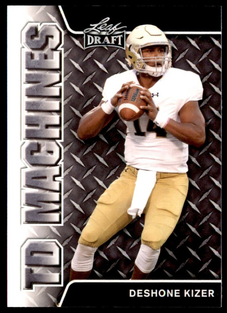 DeShone Kizer Leaf Draft TD Machines #TD08 Base
