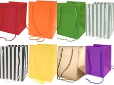 Hand Tied Porto Gift Bags Floristry Pack of 10 Display Bouquets Various Colours